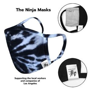 *Black Ice FACE MASK. MADE IN USA. WASHABLE